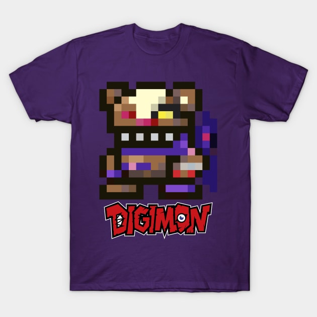 digimon shinmonzaemon pixel T-Shirt by DeeMON